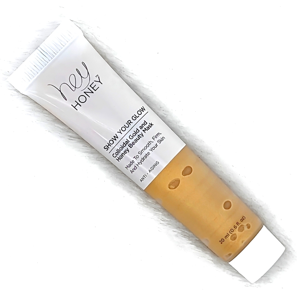 🔴 HEY HONEY Show Your Glow Colloidal Gold and Honey Beauty Mask